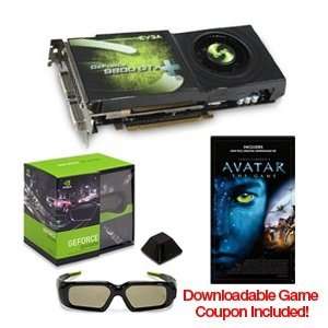  EVGA GeForce 9800 GTX Video Card & NVIDIA 3D Visio 