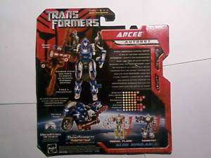 Transformers 2007 Movie Arcee Character Card Rare   
