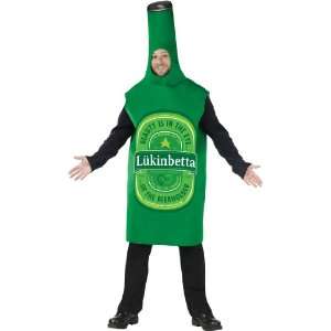  Lets Party By FunWorld Beer Bottle (Green) Adult Costume 