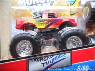 2011 Hot Wheels Monster Jam #6 Tropical Thunder Truck Variation  