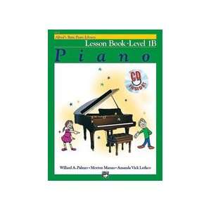  Alfreds Basic Piano Course Lesson Book 1B   Bk+CD 