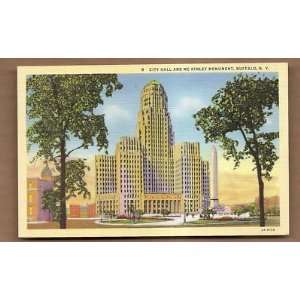  Postcard City Hall McKinley Monument Buffalo New York 
