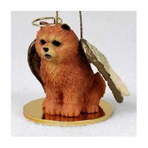  Chow Chow Angel Dog Ornament   Red