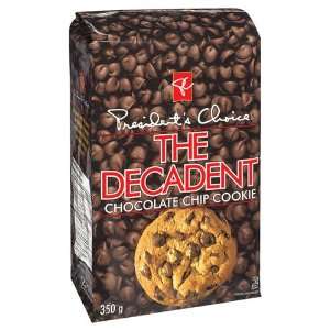 Presidents Choice the Decadent Chocolate Chip Cookie  