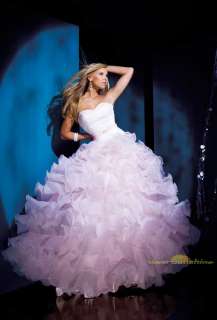 Sexy Pink prom evening dress/gown bridesmaid Custom SZ  