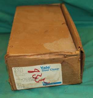 Yale 3301 Non Hold Door Closer Norton NEW  