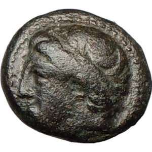 PHILIP II 359BC OLYMPIC GAMES Ancient Greek Coin HEAD APOLLO & HORSE 