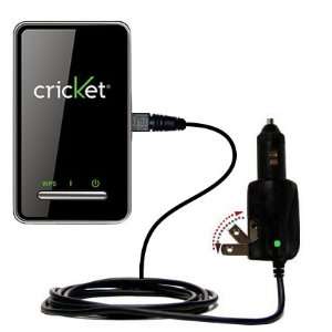 Car and Home 2 in 1 Combo Charger for the Cricket Crosswave   uses 