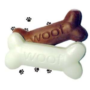  Woof Bones Chocolate and Vanilla Handcrafted Glycerin Soap 