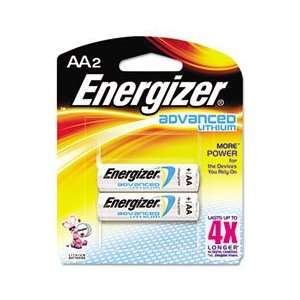    EVEEA91BP2 Energizer® BATTERY,ENER ADV LITH AA2 Electronics