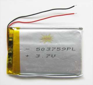 7V 1200mAh Lithium Polymer Battery For  GPS PSP Y5  