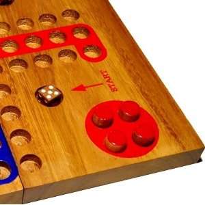  Wooden Ludo   Large Toys & Games