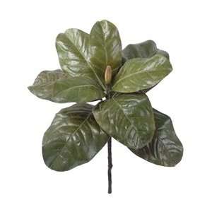  Magnolia Silk Leaf Pick   Green   12 (Case of 24) Arts 