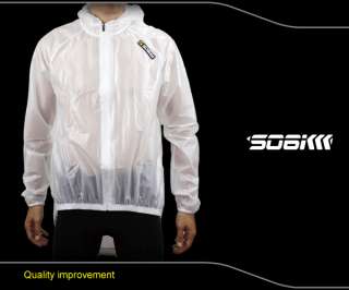 2012 SOBIKE Cycling Pro Rain Coat Bike Bicycle Waterproof Jacket 