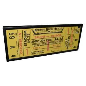 Autographed Bobby Orr Mega Ticket First Game  Sports 