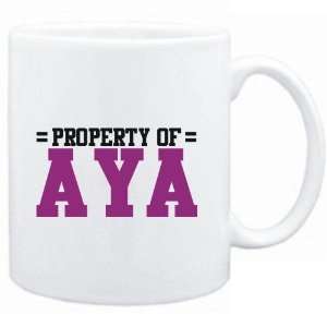    Mug White  Property of Aya  Female Names