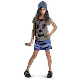 Lets Party By Disguise Inc Grunge Spirit Tween Costume / Blue   Size 