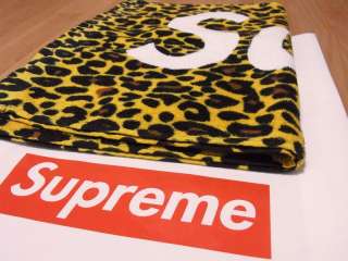 Supreme Rare Leopard Sports Towel A$AP Rocky PV Peso Kate Moss Tyler 