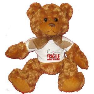  Court reporters are FRAGILE handle with care Plush Teddy 