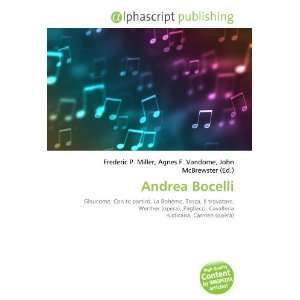 Andrea Bocelli (French Edition) 9786134150873  Books