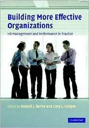 Building More Effective Organizations HR Management and Performance 