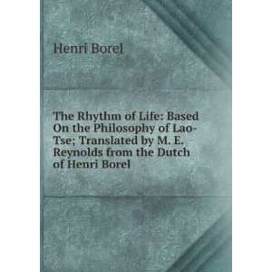   by M. E. Reynolds from the Dutch of Henri Borel Henri Borel Books