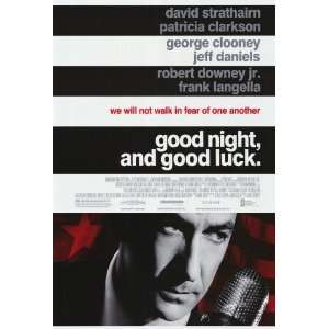  Good Night and Good Luck (2005) 27 x 40 Movie Poster Style 