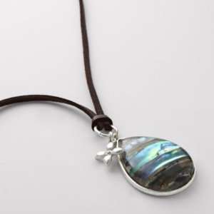  RELIC Abalone Pendant Necklace Jewelry