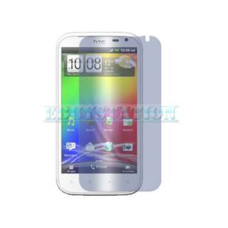 CLEAR LCD SCREEN PROTECTOR COVER FOR HTC SENSATION XL  