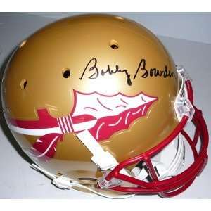 Bobby Bowden signed Florida State Seminoles Authentic Schutt Helmet 
