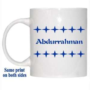  Personalized Name Gift   Abdurrahman Mug 