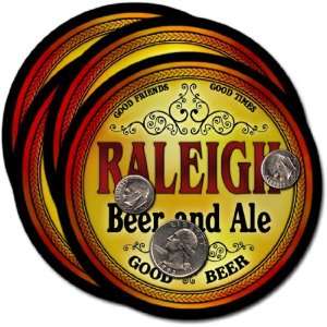  Raleigh, NC Beer & Ale Coasters   4pk 