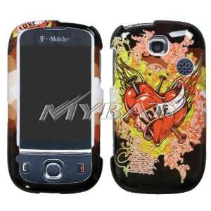  Love Tattoo Phone Protector Cover for HUAWEI U7519 (Tap 