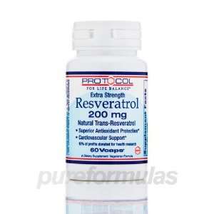  Protocol for Life Balance Resveratrol Extra Strength 200 