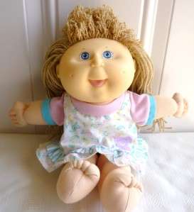   CABBAGE PATCH CRIMP & CURL FIRST EDITION   XAVIER ROBERTS   CPK DRESS