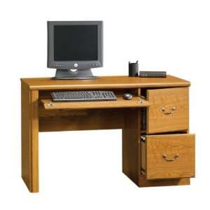  Orchard Hills Computer Desk w/ File Cabinet   Carolina Oak 
