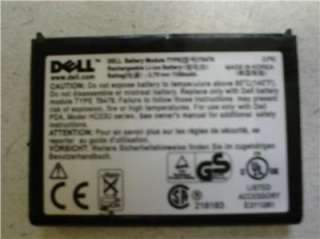 DELL Axim X50 X50v X51 X51v BATTERY T6476 T6474  