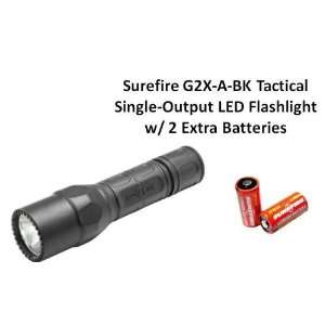  Surefire G2X A BK Tactical Single Output LED Flashlight 