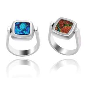   Olivia Reversible Ring (10 Breen/Ocean) Sarah J Smith Jewelry