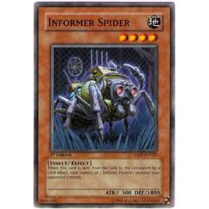 Yu Gi Oh   Informer Spider   Absolute Powerforce   #ABPF EN024   1st 