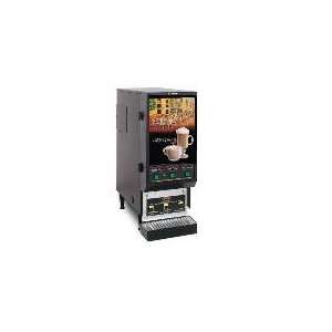   Powdered Drink Machine, 3 Hoppers, Cafe Display, Blk