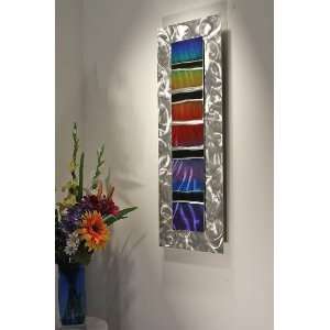  Abstract Rainbow Metal Wall Art Sculpture, Design by 