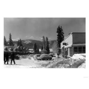  A Winterland Scene   Westwood, CA Giclee Poster Print 