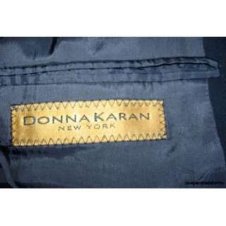Donna Karan $895 Mens 42 L 42L Black New York Business Blazer 