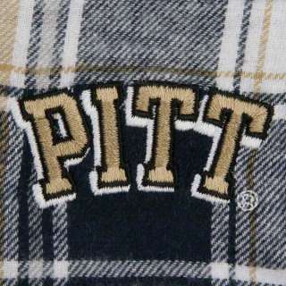 Pittsburgh Panthers Navy/Old Gold Legend Flannel Boxer Shorts  