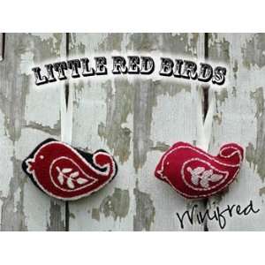  Little Red Birds   Winifred   Cross Stitch Pattern Arts 