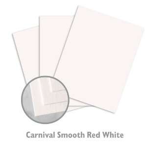  Carnival Smooth Red White Paper   500/Ream Office 