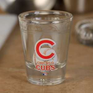 Chicago Cubs 2oz. High Definition Design Shot Glass  