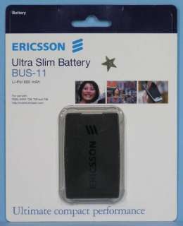 The Ericsson BUS 11 Ultra Slim High Capacity Cellular Phone Battery 