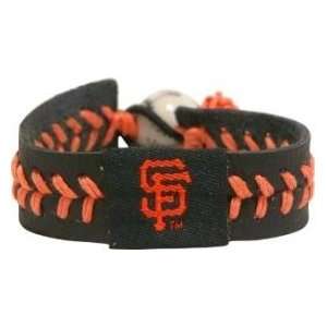 San Francisco Giants Baseball Bracelet   Team Color Style